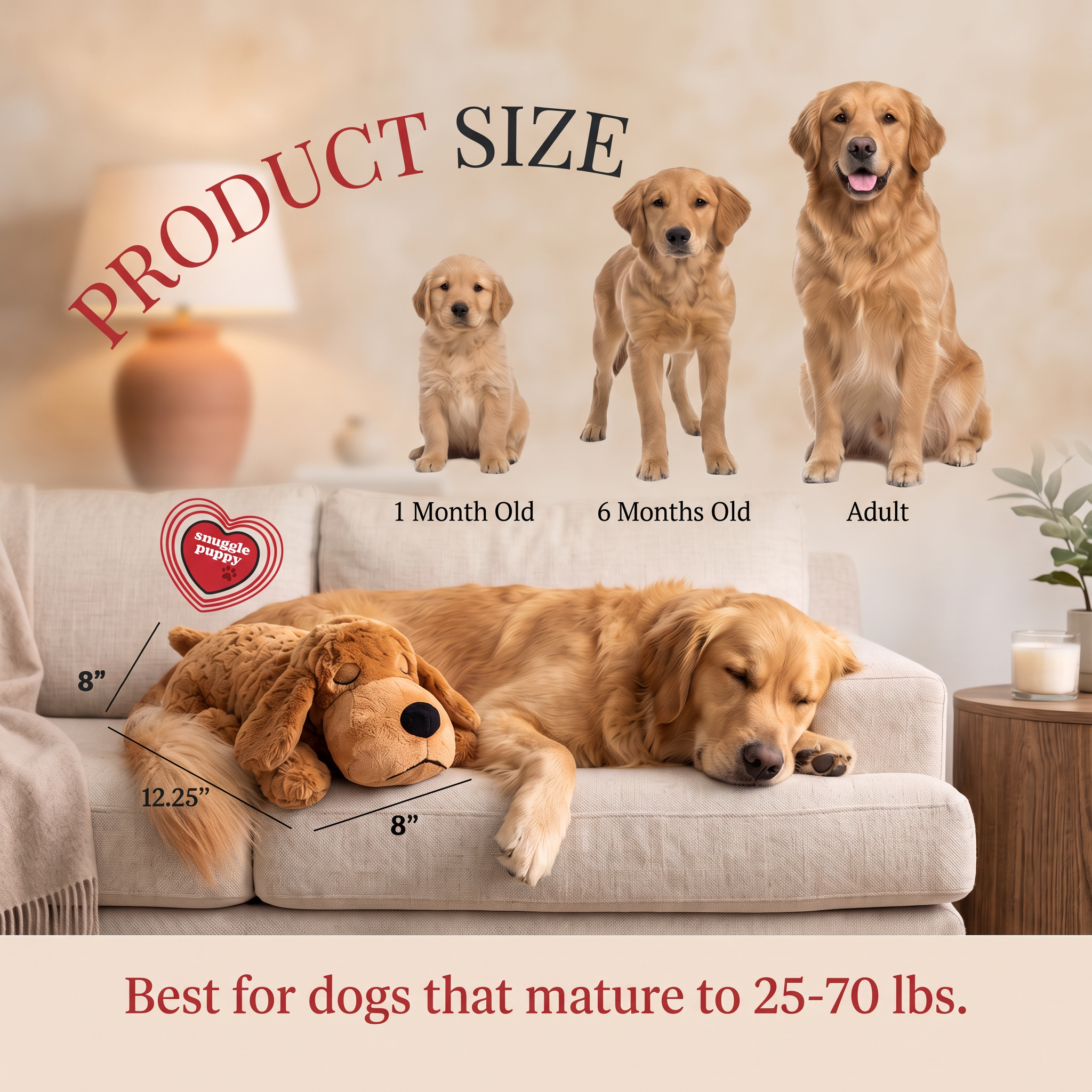 Nirelis™ Heartbeat Comfort Puppy